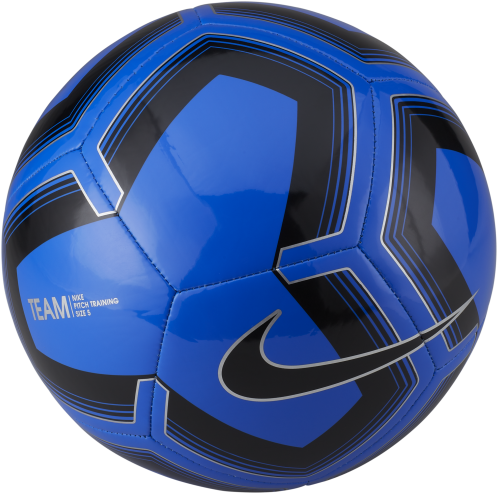 Nike Pitch Blue/silver - Soccer Ball (570x570), Png Download