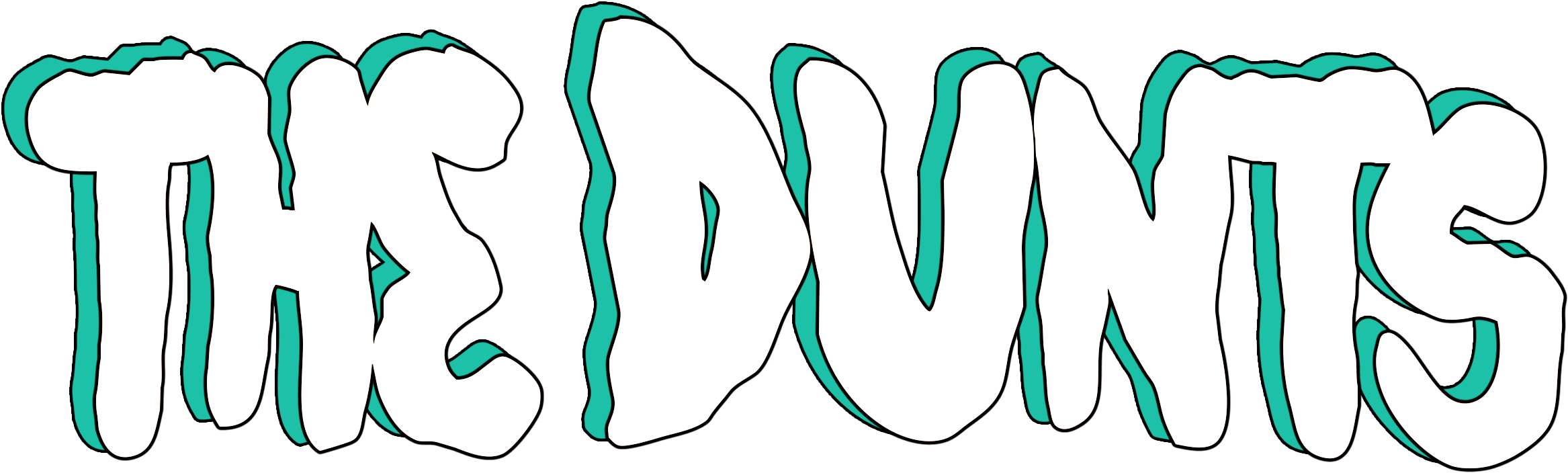 The Dunts - Calligraphy (4000x2800), Png Download