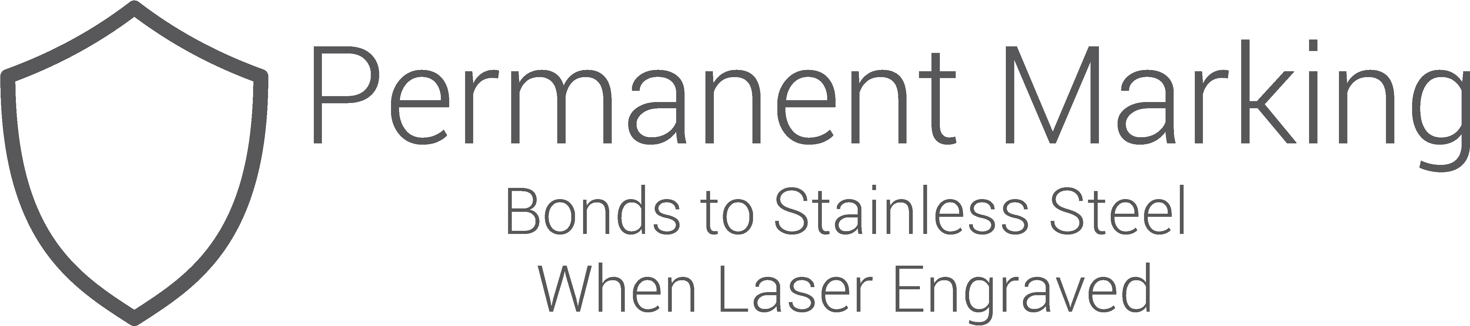 Permanent Laser Marking Spray - Monochrome (5001x1251), Png Download