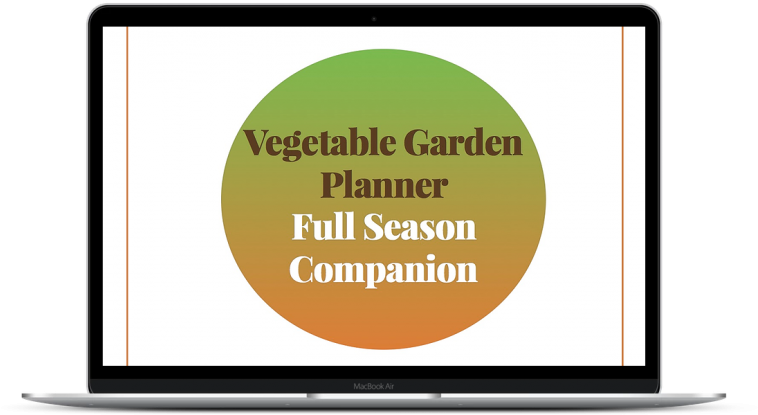 The Vegetable Garden Planner Is Your Companion For - Circle (768x414), Png Download