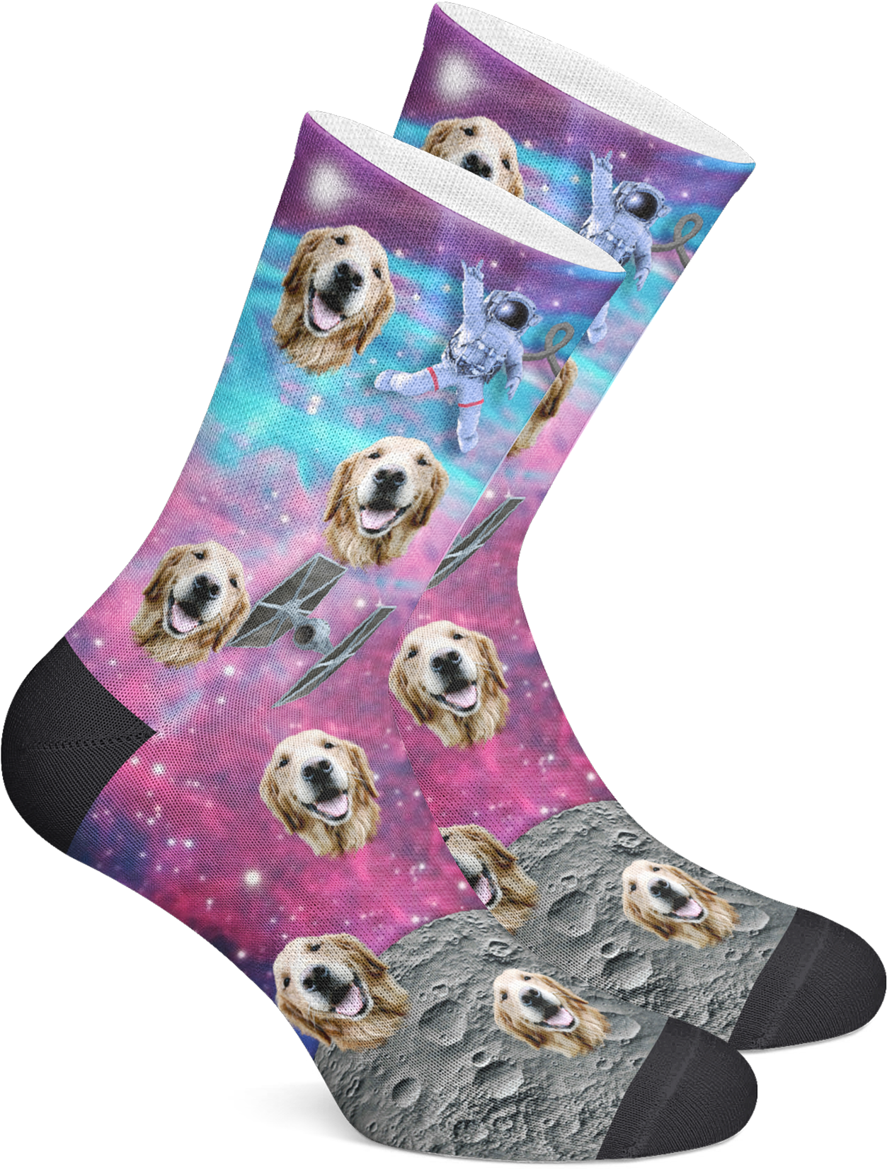 Our - Purple Cat Socks (1800x1800), Png Download
