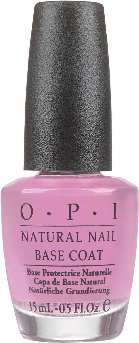Natural Nail Base Coat - Opi Pink Base Coat (1600x1600), Png Download