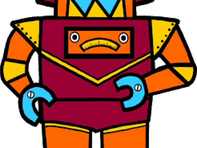 Robot Clipart School - Clip Art (640x480), Png Download