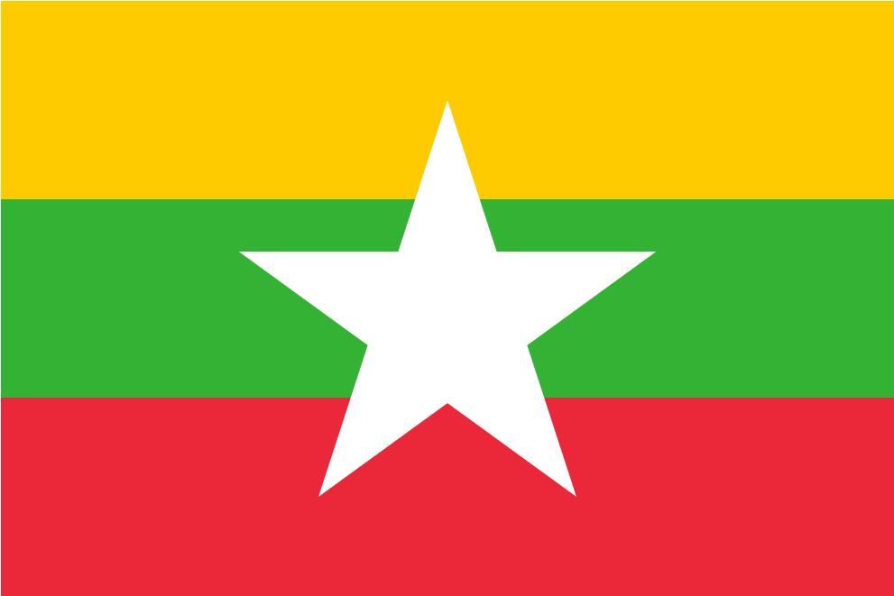 Download Svg Download Png - Myanmar National Flag (1024x1024), Png Download