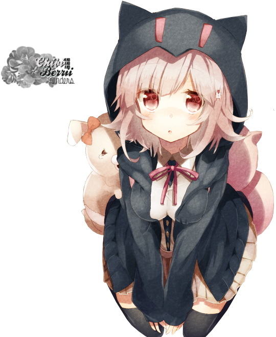 Kawaii Neko Girl - Cute Anime Girls Kawaii And Adorable (600x668), Png Download
