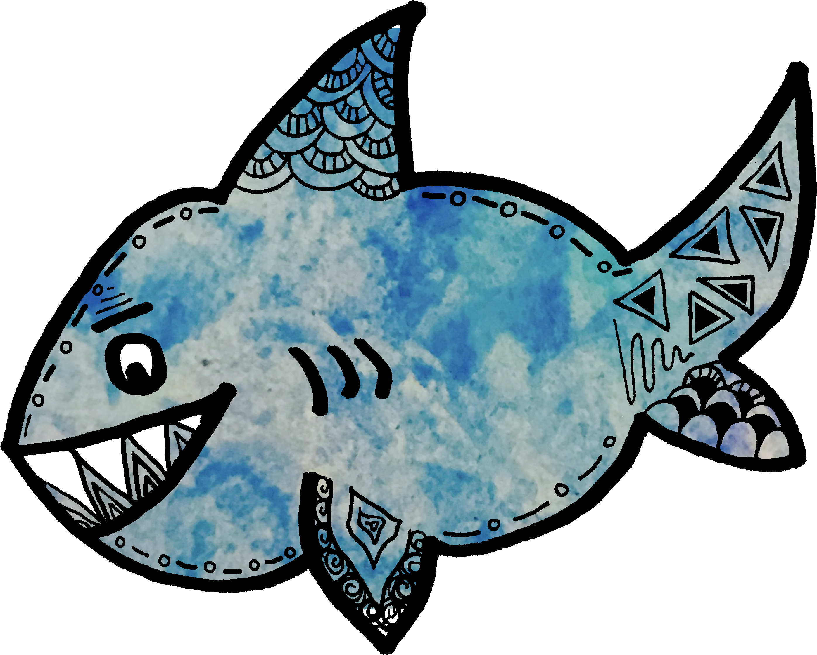 Shark - Cartilaginous Fish (2926x2728), Png Download