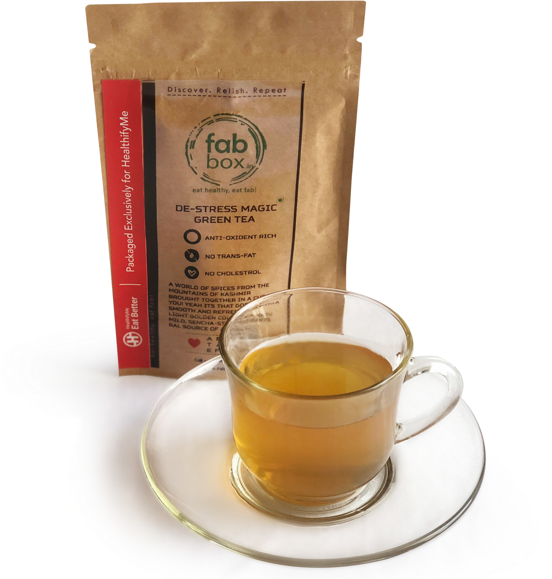 De Stress Magic Green Tea - White Tea (1060x1060), Png Download