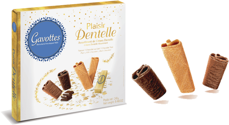 Seasonal Collection - Gavottes Plaisir Dentelle (960x460), Png Download
