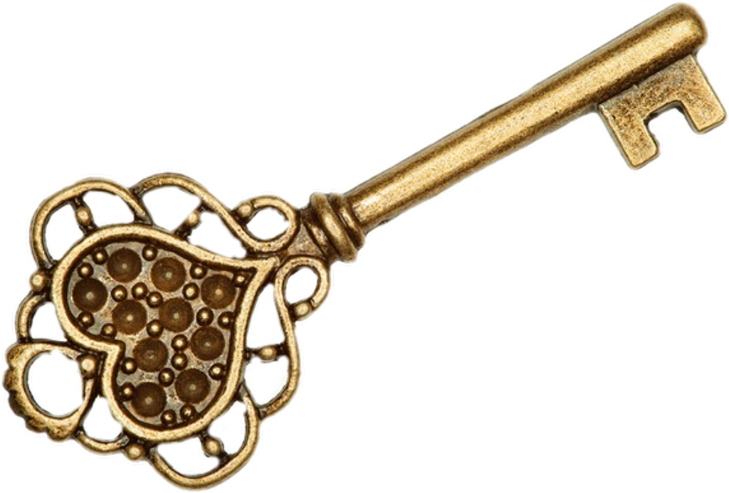 Reportar Abuso - Vintage Key Png (1024x693), Png Download