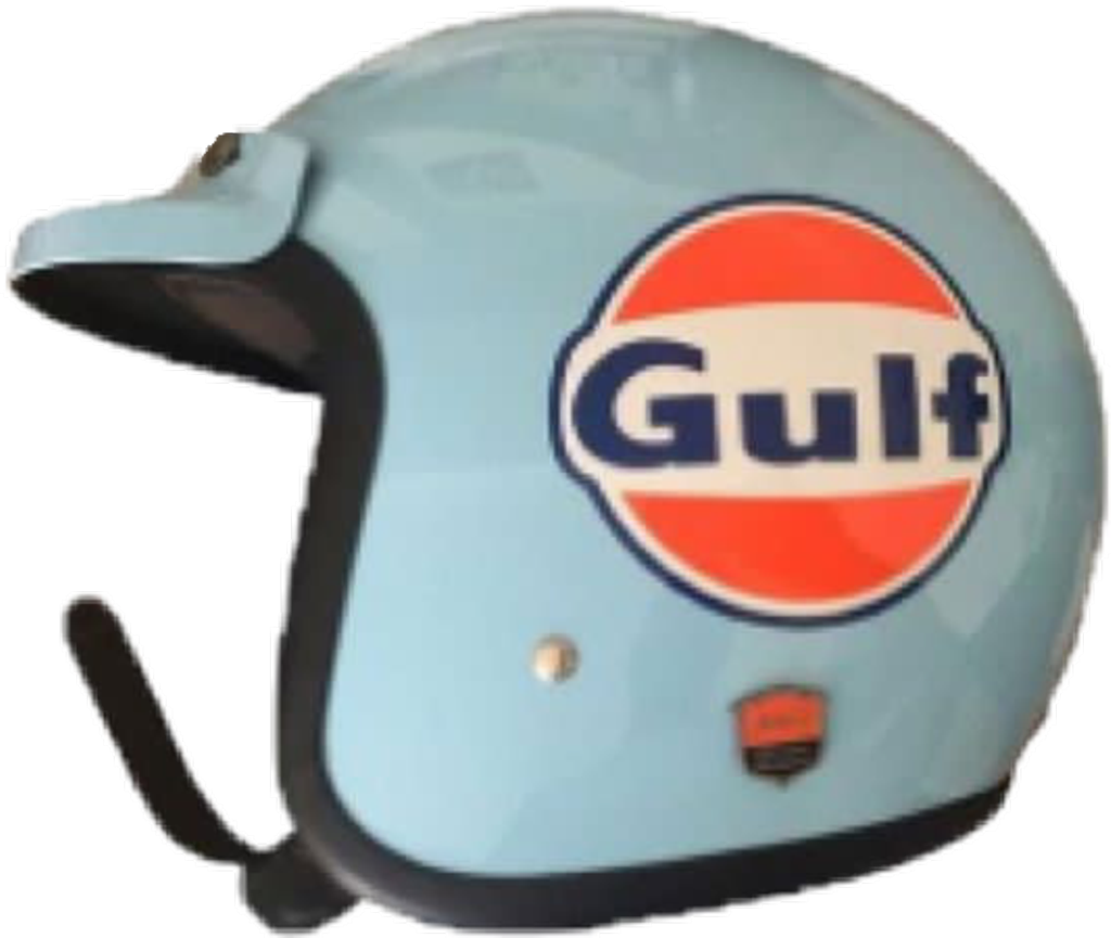 #helmet #aesthetic #vintage #png - Gulf Oil (1024x865), Png Download
