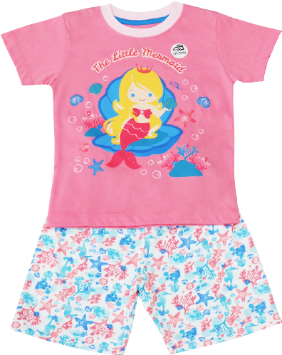 Little Mermaid - Nightwear (640x640), Png Download