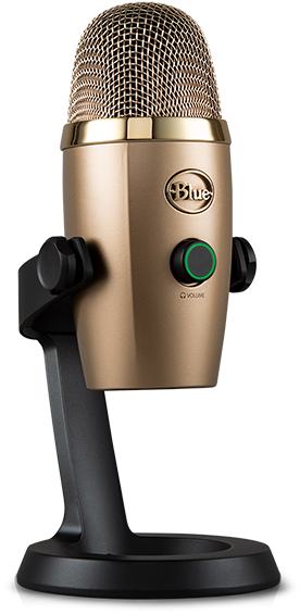 Blue Yeti Nano Gold - Blue Yeti Nano Microphone (504x760), Png Download