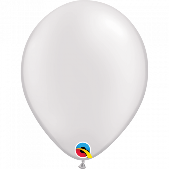 Download Hd Plain Pearl White 11 Balloon Balao Branco Png Transparent Png Image Nicepng Com