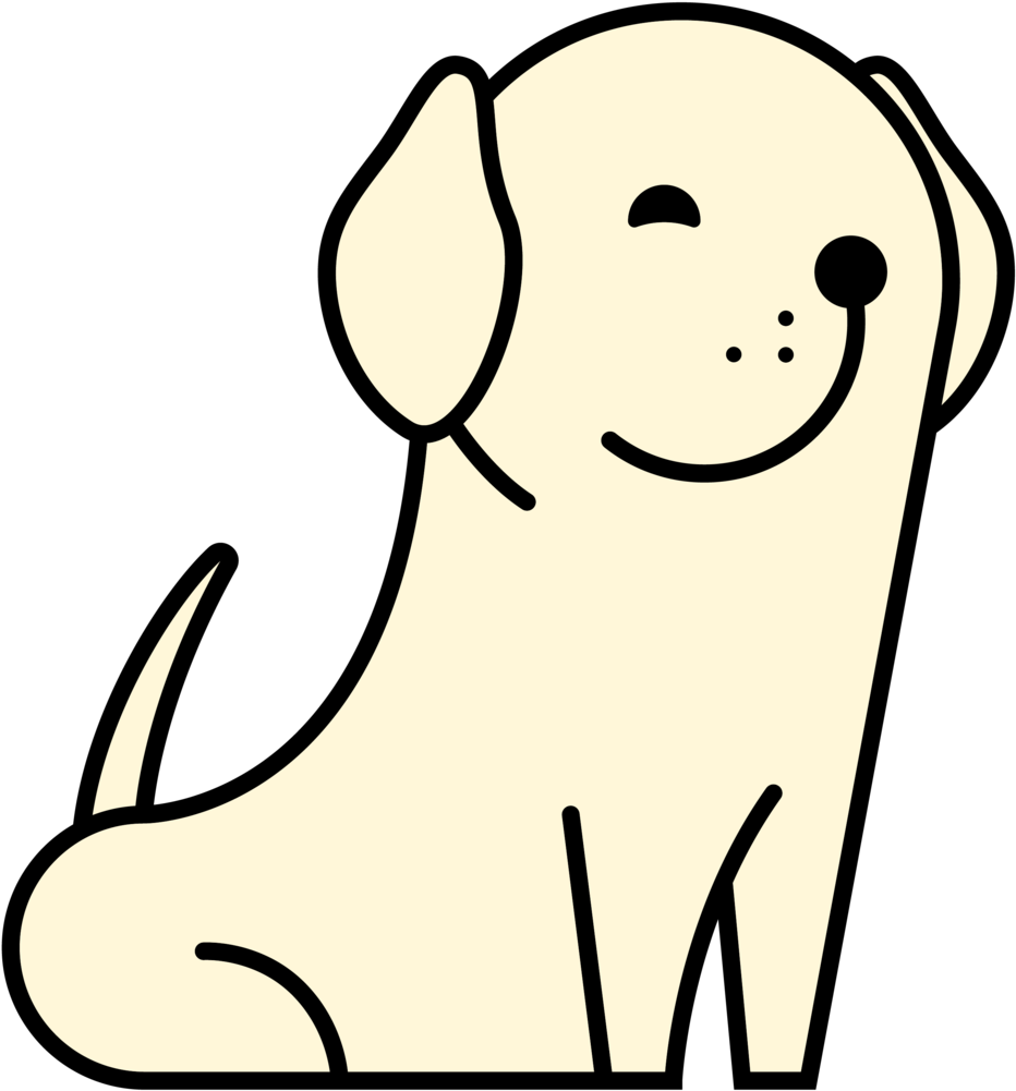 Llr Full Dog Blonde Rgb 01 (1000x1064), Png Download