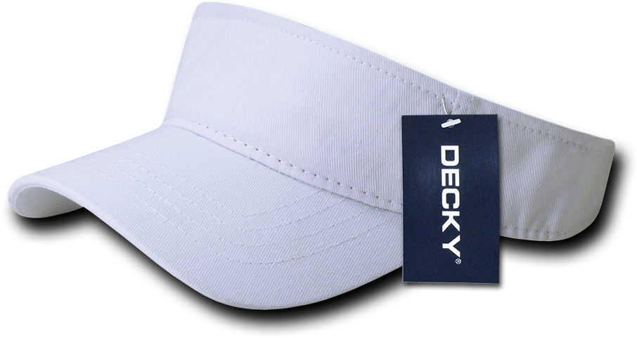 Decky Visors 100% Cotton Kids Boys Girls Tennis Summer - Baseball Cap (1000x1000), Png Download