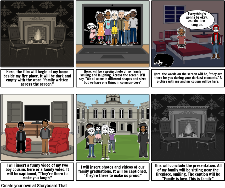 Creative Writing- Family - Cartoon (874x732), Png Download