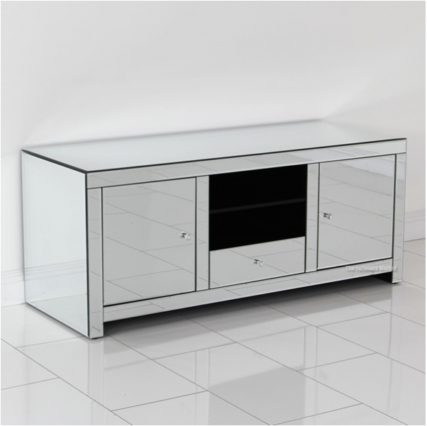 Tv 1 - Mirrored Tv Unit Uk (800x600), Png Download