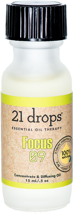 Focus Essential Oil Therapy Concentrate & Diffusing - Bee (800x800), Png Download