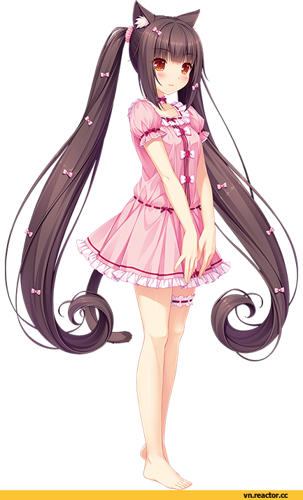 #nekopara #чокола #мой Неко Рай #мой Кошачий Рай #неко - Ecchineko Girl (433x714), Png Download