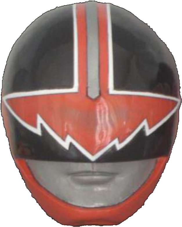 Dan Southworth - Red Time Force Ranger Helmet (640x795), Png Download