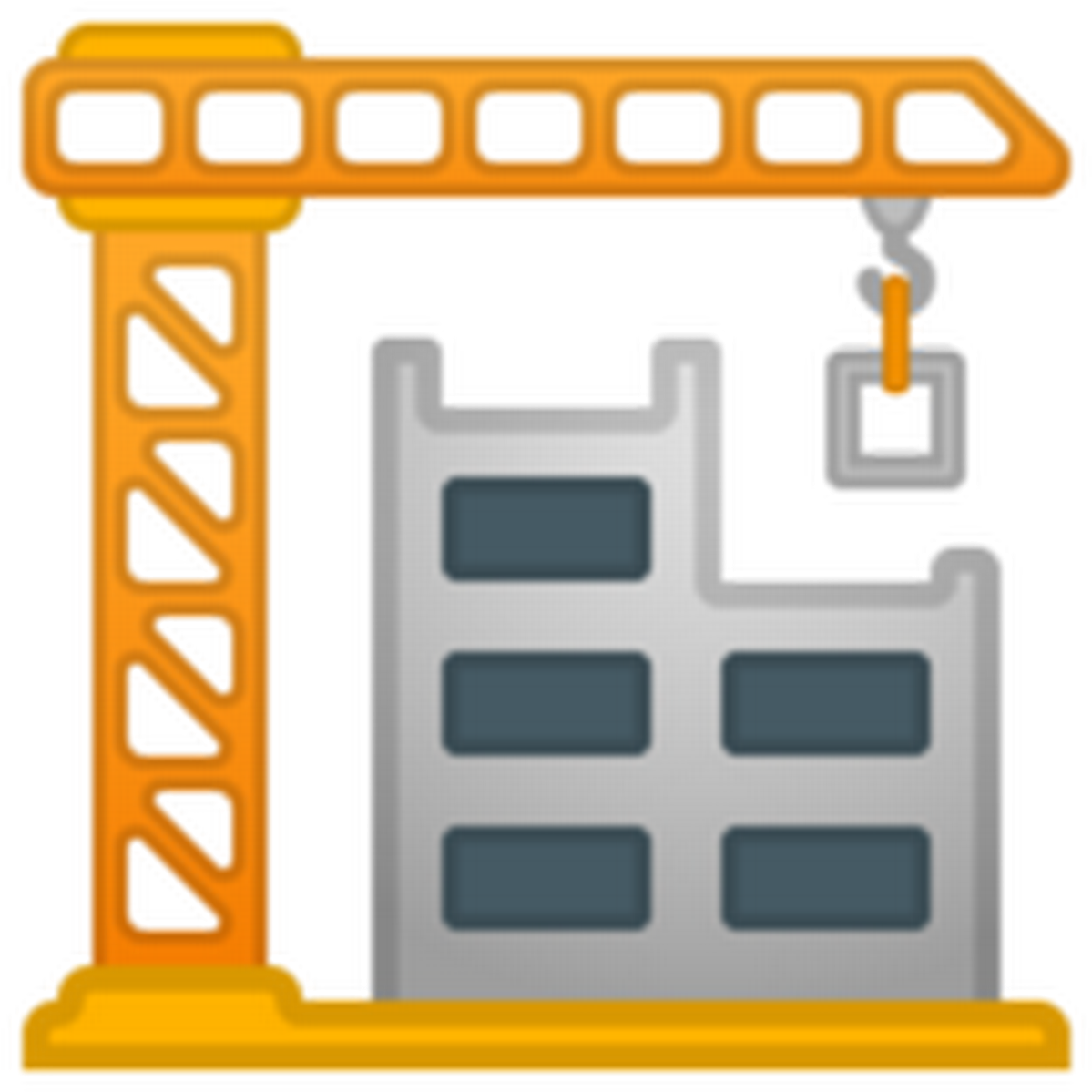 Once A Centre Of Ship Building And Industry, The Crane - Construction Icon Png (1227x1227), Png Download
