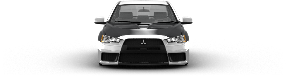 Mitsubishi Lancer Evo'07 By Jaypee De Roxas - Mitsubishi Lancer Evolution (1004x373), Png Download