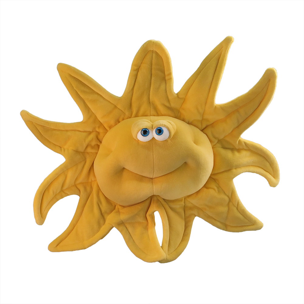 Sunshine" Wallhanging Decor / Soft Sculpture - Stuffed Toy (1000x1000), Png Download