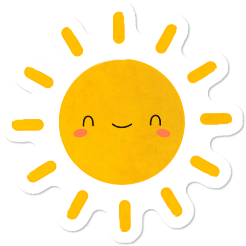 Kawaii And Cute Happy Sun - Fantastic Four Pictogram (650x650), Png Download