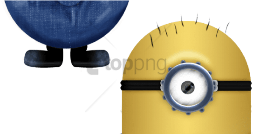 Free Png Download Minion Eye Transparent Background - T Posing Minion Png (850x453), Png Download