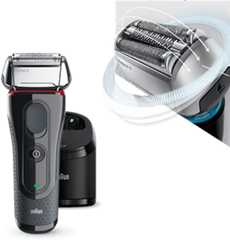 Braun Electric Shavers Series - Braun Series 5 Ccr (800x823), Png Download