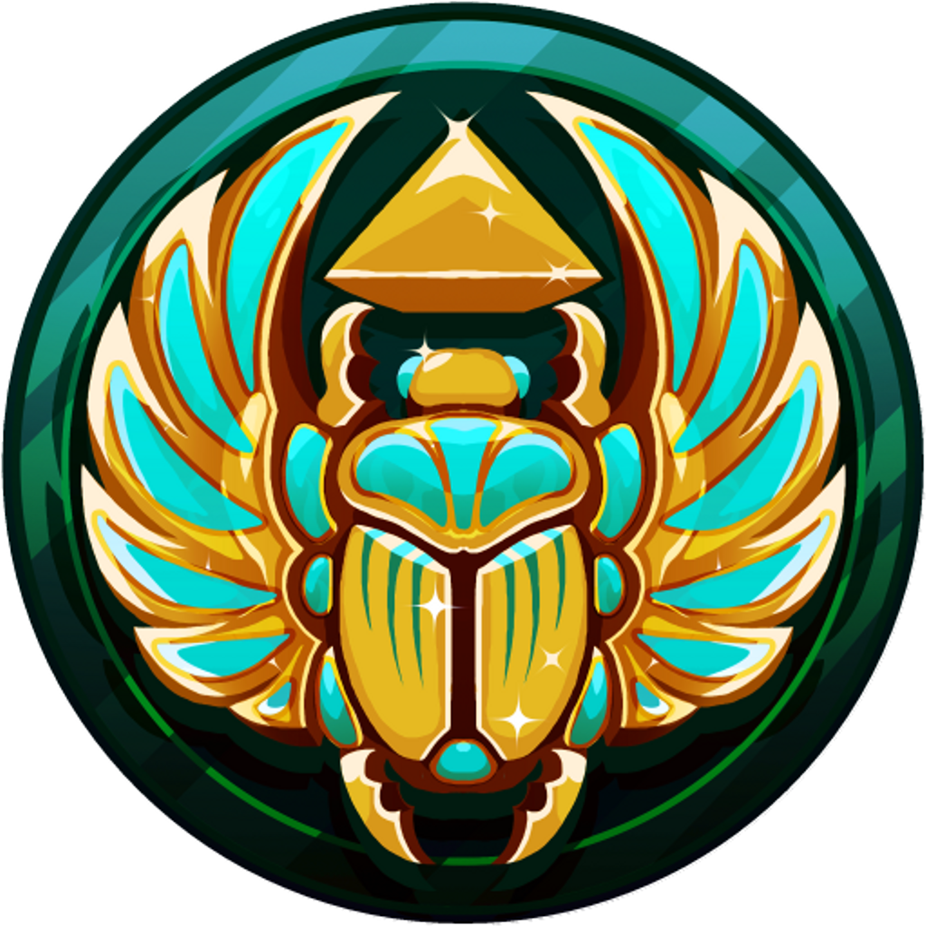 Agario Sticker - Skins Egyptian Treasures Agar Io (1024x1024), Png Download