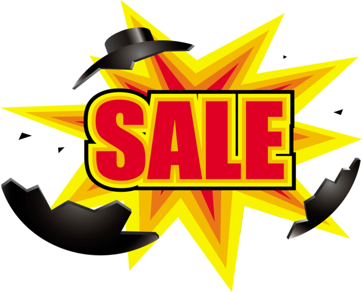 Sale Bomb (743x600), Png Download