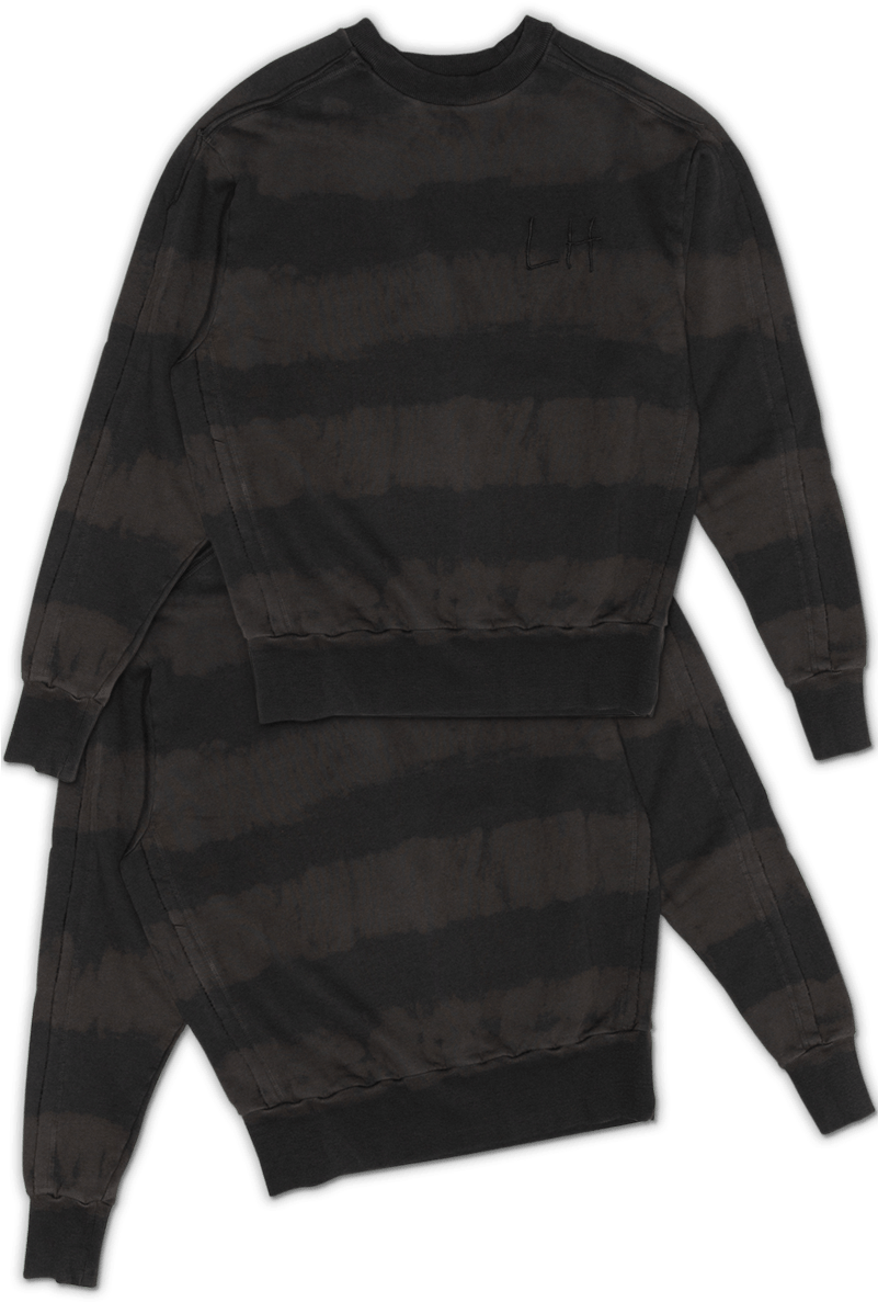 Bleach Striped Crew - Cardigan (800x1200), Png Download