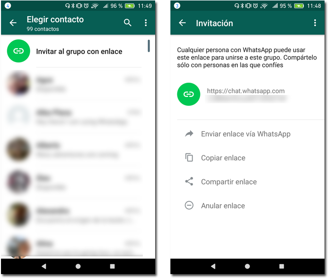 Pantallas Enlaces Grupos Whatsapp - Enviar Enlace De Grupo De Whatsapp (800x568), Png Download