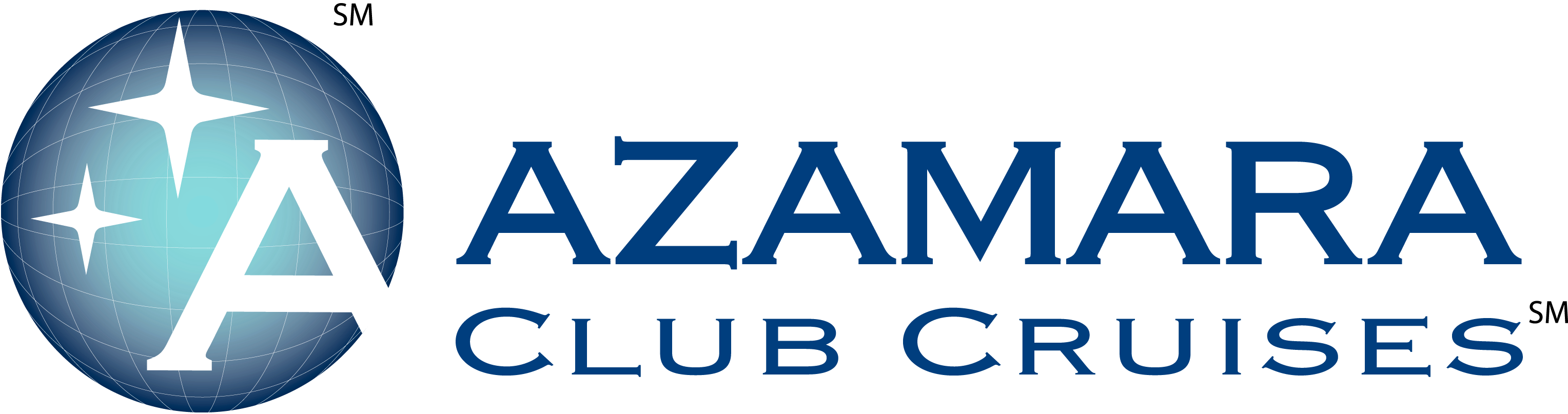 Azamara Club Cruises Logo (3056x807), Png Download