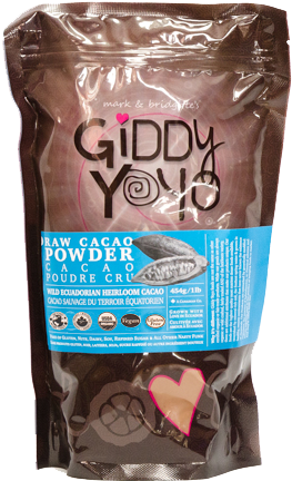 See 2 More Pictures - Giddy Yoyo Organic Raw Cacao Powder (760x543), Png Download
