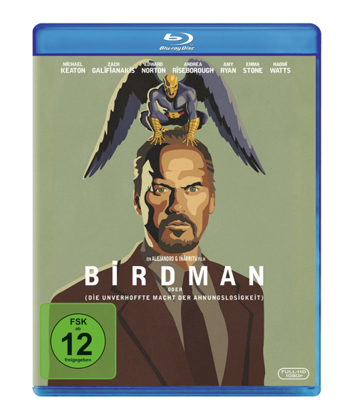 In Dieser Mit Vier Oscars Ausgezeichneten Studie Über - Birdman Oder Die Unverhoffte Macht Der Ahnungslosigkeit (940x585), Png Download