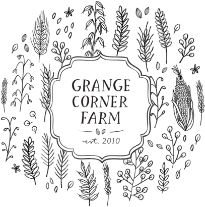 Garden Farm Logo Design Icon And Drawn Typography - Logo With Established Date (750x580), Png Download