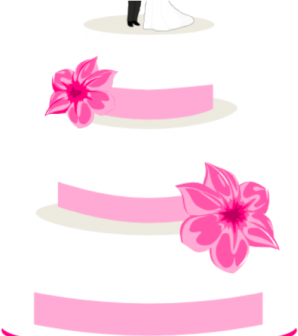 Wedding Cake Clipart Icon - Pink Wedding Cake Clipart (640x480), Png Download