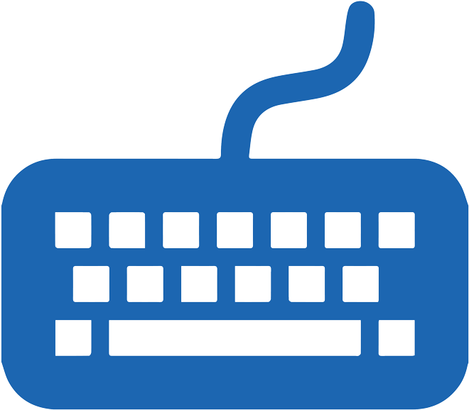 Keyboard Icon Fo - Keyboard Icon Png (1000x778), Png Download