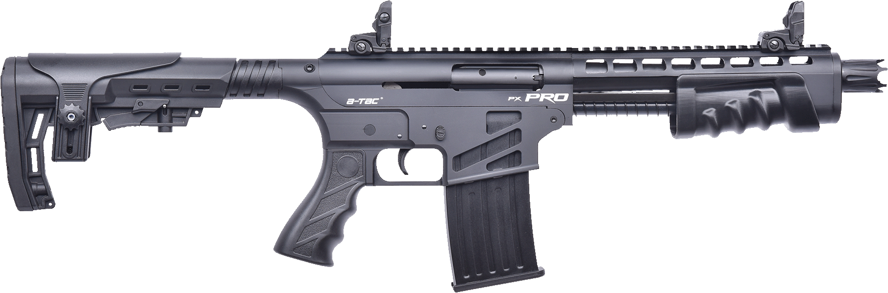 76 Mm Chamber - Khan Arms A Tac Px Force 12 Ga Pump 10 1 (1812x598), Png Download