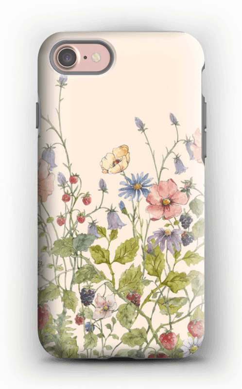 Wild Flowers Case Iphone 7 Tough - Retina Display (498x800), Png Download