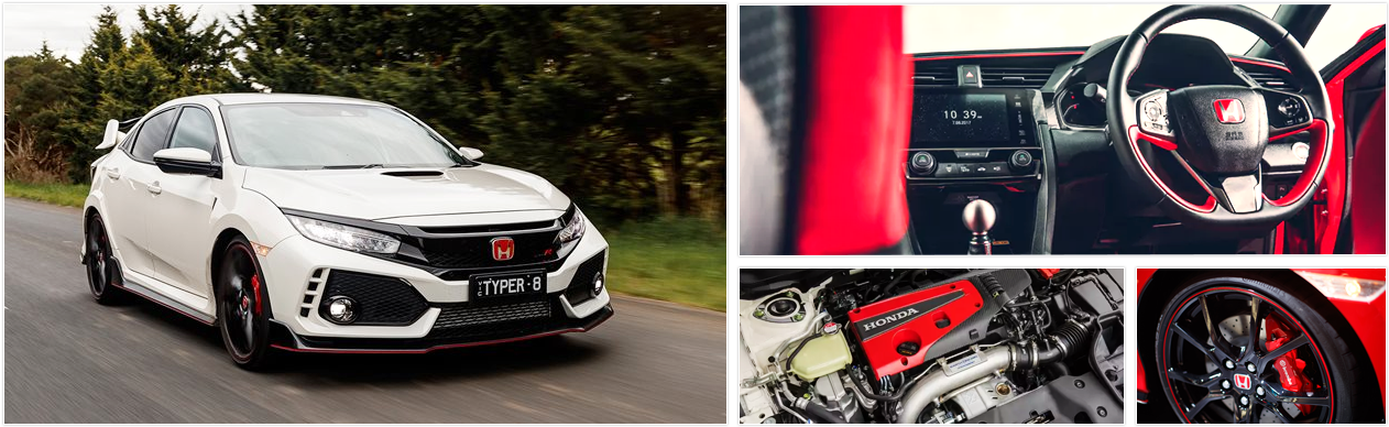 Honda Civic Type R 2017 Review - Seat Bocanegra (1277x403), Png Download