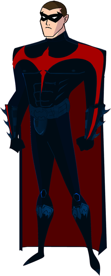 Superhero Robin Clipart Tnba - Batman & Robin Suits (600x1221), Png Download
