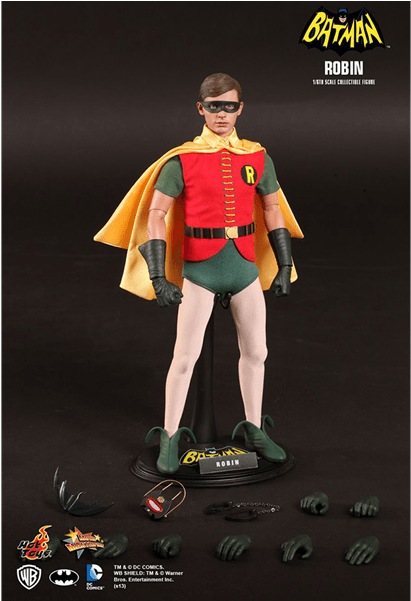 1 Of - Hot Toys Robin 1960 (600x600), Png Download