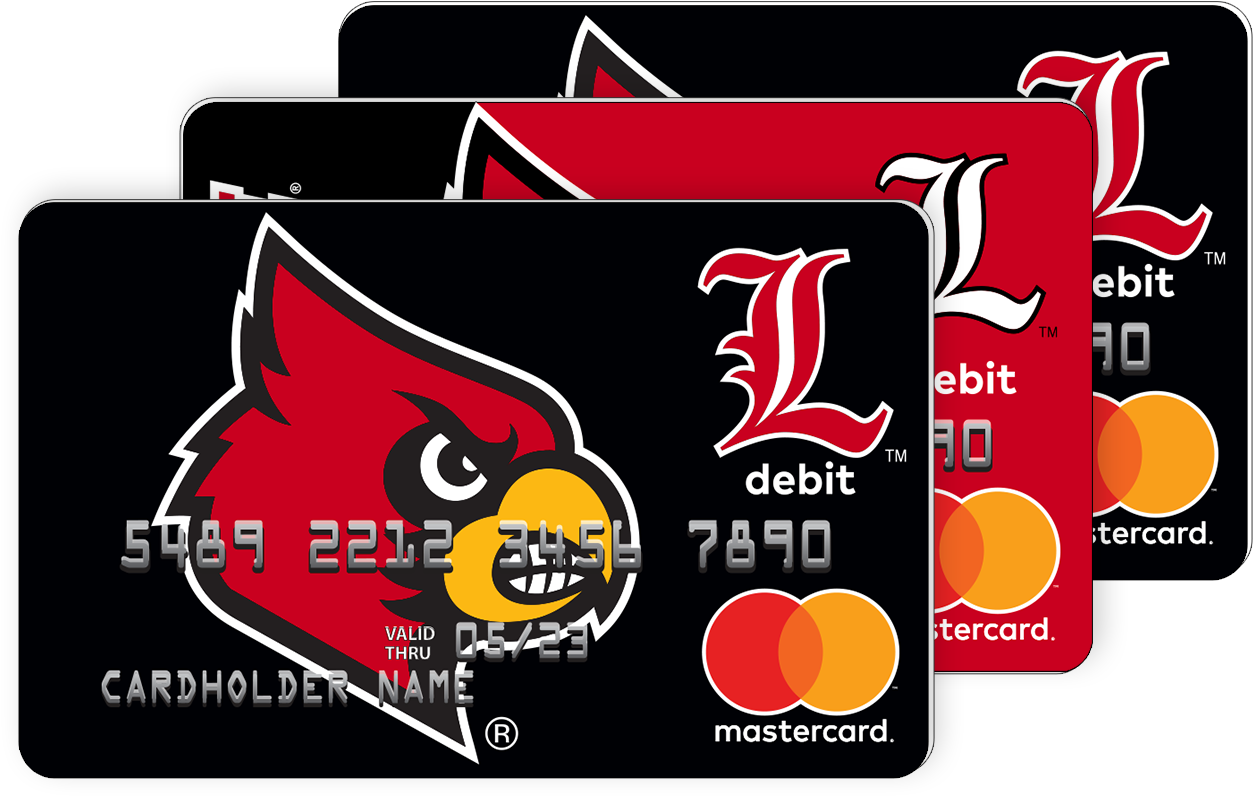 Louisville Cardinals Fancard Prepaid Mastercard Group - Graphic Design (1572x1171), Png Download