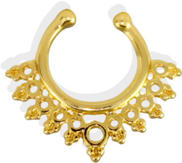 Free Spirit Septum Ring Rings - Body Jewelry (790x1024), Png Download