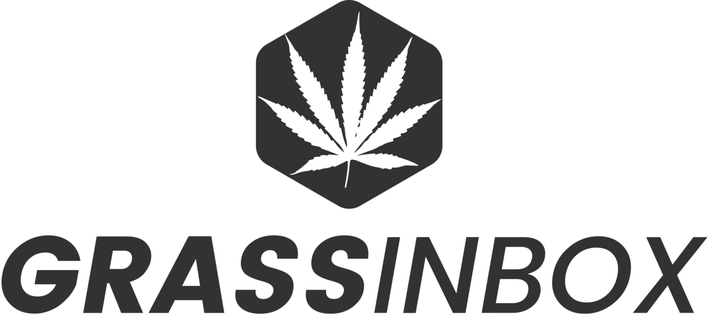 Grass Inbox Logo - Stonerdays (1400x621), Png Download