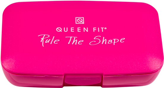 Olimp Pill Box Queen Fit Rule The Shape Różowy - Mobile Phone (700x700), Png Download