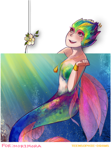 My Art Jack Frost Rise Of The Guardians Rainbow Snowcone - Illustration (500x625), Png Download